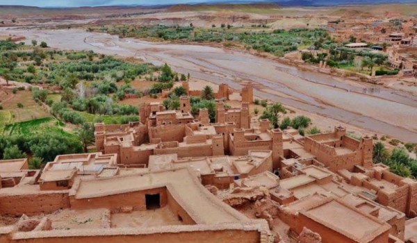 Айт Бейтхадду: древняя крепость в Сахаре, где Голливуд снимает свои блокбастеры (Марокко)