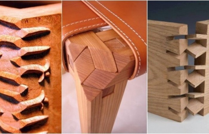 Столярное искусство: 25 невероятных деревянных соединений (18 фото + 6 видео + 1 гиф)