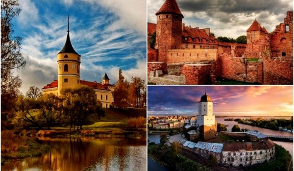 Древние (и не очень) замки, которые можно увидеть в России