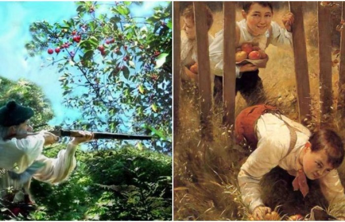 Какой солью советские сторожа стреляли в желающих полакомиться колхозными яблоками