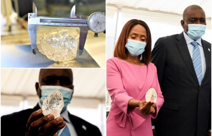 В Ботсване обнаружен третий по величине алмаз в мире стоимостью $55 млн