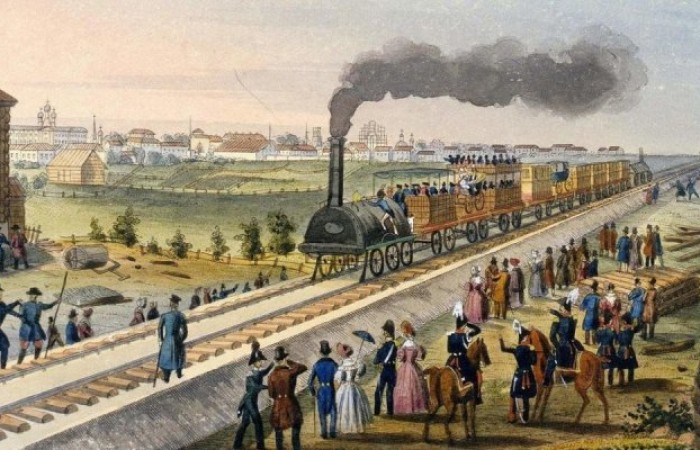 Когда в России появилась первая железная дорога