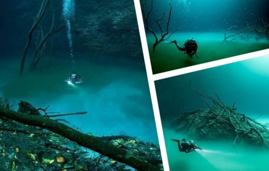 Специалисты обнаружили подводную реку с водопадами в Черном море, которая течет под водой