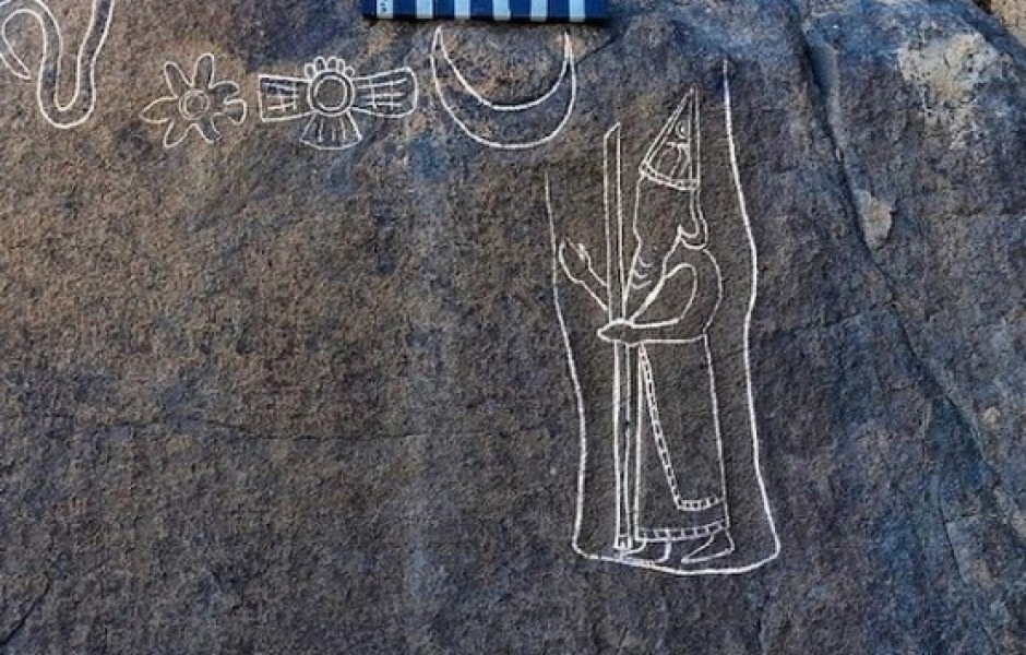 Обнаружена 2560-летняя надпись с изображением вавилонского царя Набонида