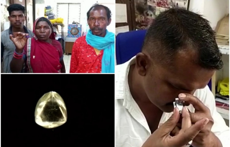 Жительница Индии пошла в лес за дровами и нашла алмаз стоимостью $25 000