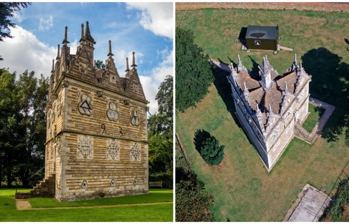 Древний треугольный дом – самое интригующее и символичное здание! Британии