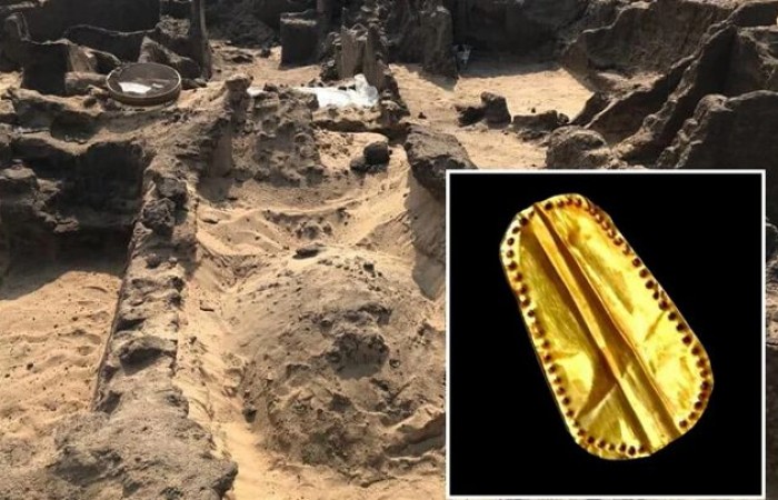 Мумии с золотыми языками найдены в египетском некрополе