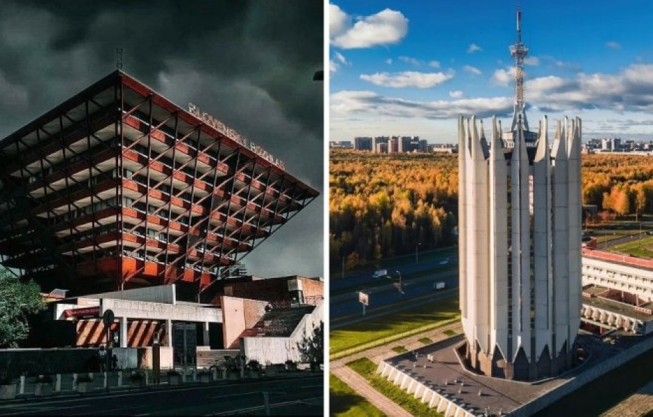 19 величественных построек в стиле советского брутализма, которые поражают смелостью и странностью своих форм