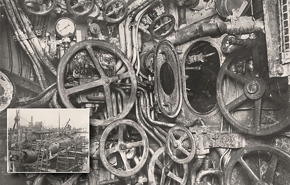 Как это выглядело: немецкая субмарина Первой мировой внутри и снаружи ? фото