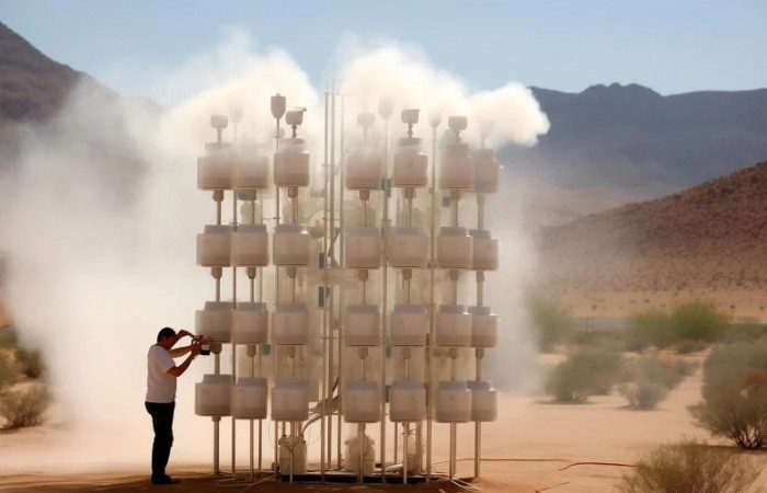 Атмосферный сборщик воды на солнечных батареях дает надежду сообществам, испытывающим дефицит воды