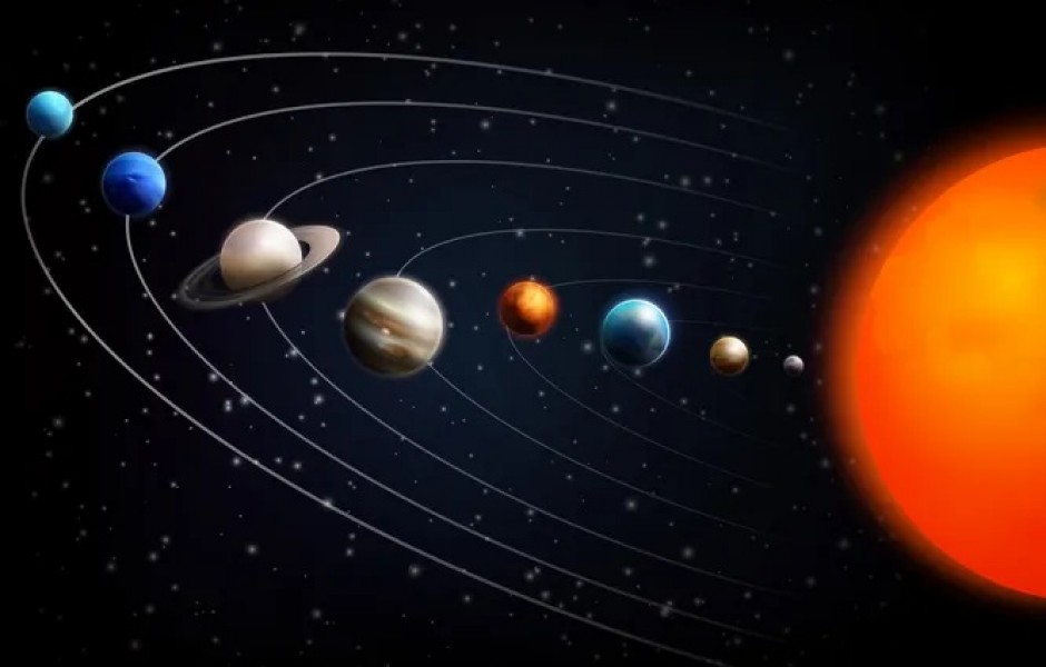 Почему планеты вращаются вокруг Солнца против часовой стрелки