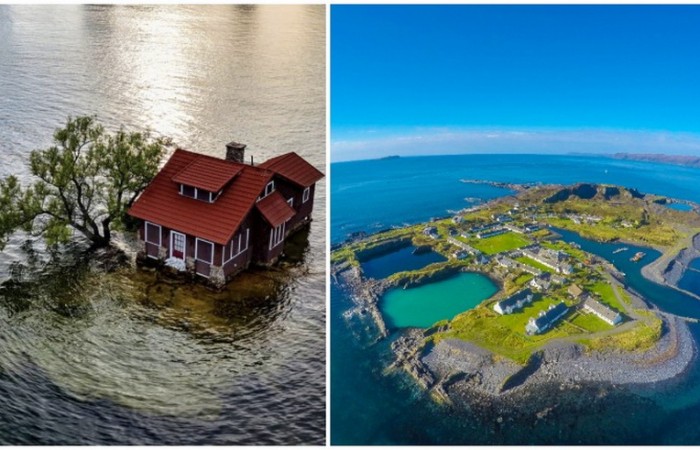 8 самых маленьких обитаемых островов в мире, куда можно сбежать от повседневной суеты