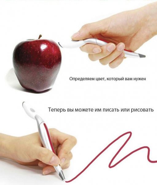 Сканирующая цвета ручка (3 фото)