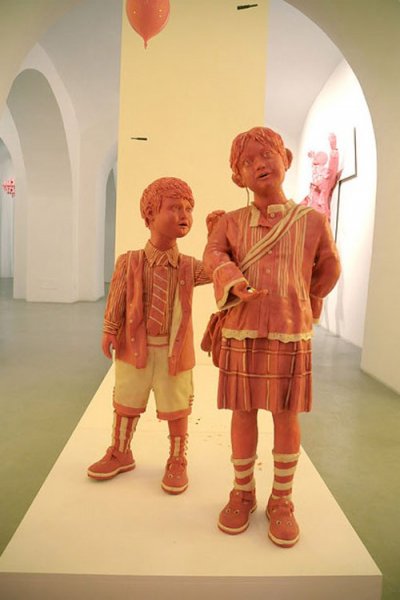 Мауризио Савини: скульптуры из жвачки (17 фото + видео)