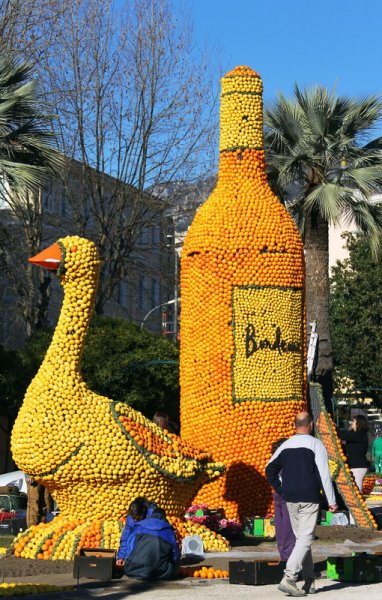 Лимонный фестиваль во Франции (21 фото)