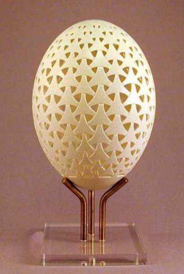 Скульптуры из яичной скорлупы от Гарри ЛеМастера (Gary LeMaster)