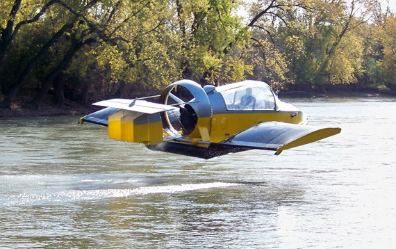 Водно-воздушное судно Flying Hovercraft (9 фото)