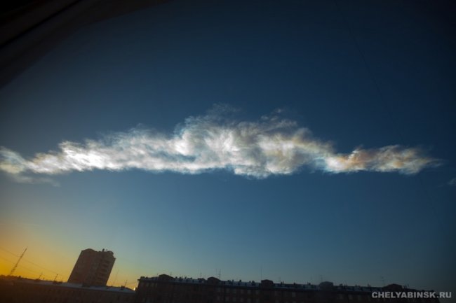 В Челябинске упал метеорит (14 фото)