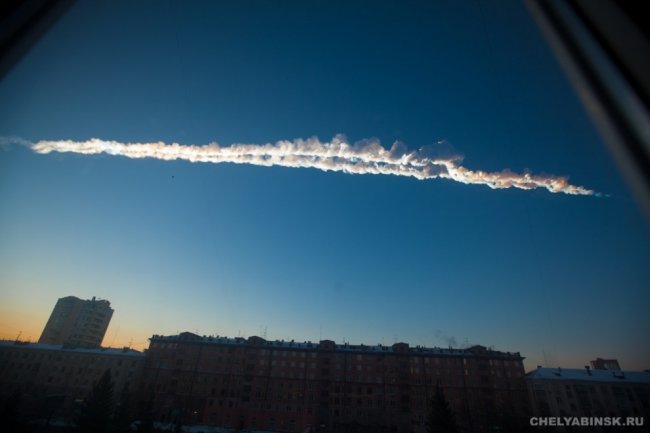 В Челябинске упал метеорит (14 фото)
