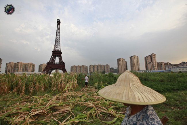Копия Парижа отстроили за пять лет в Китае (20 фото)