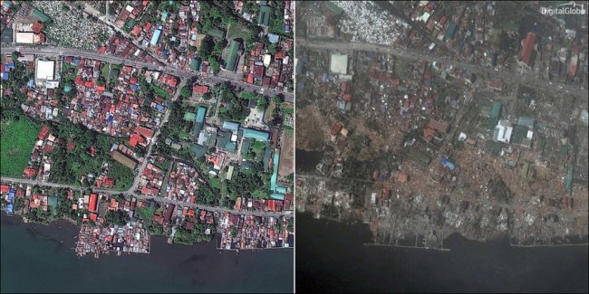 Последствия тайфуна Хайян (8 фото)
