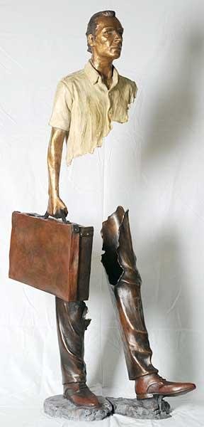 Необычные скульптуры Бруно Каталано (9 фото)
