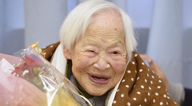 Старейший житель Земли японка Окава отметила 116-й день рождения