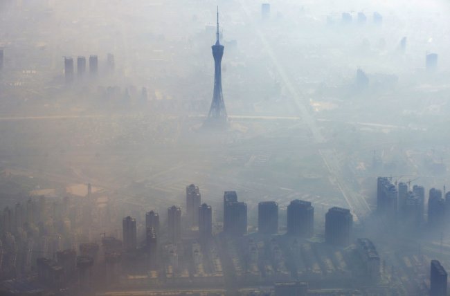 В Китае появились продавцы воздуха