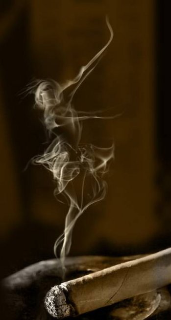 Дымное искусство (12 фото)