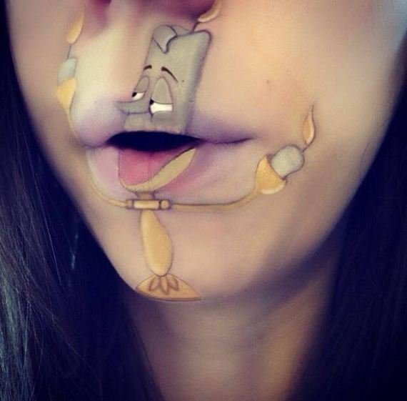 Мультяшные губы от Лауры Дженкинсое (21 фото)