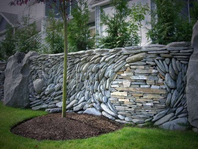 Искусство возведения каменных стен (7 фото)