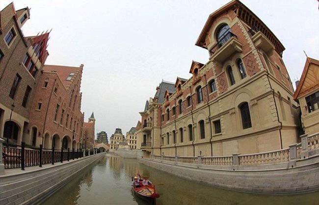Китайская Венеция - Далянь (4 фото)