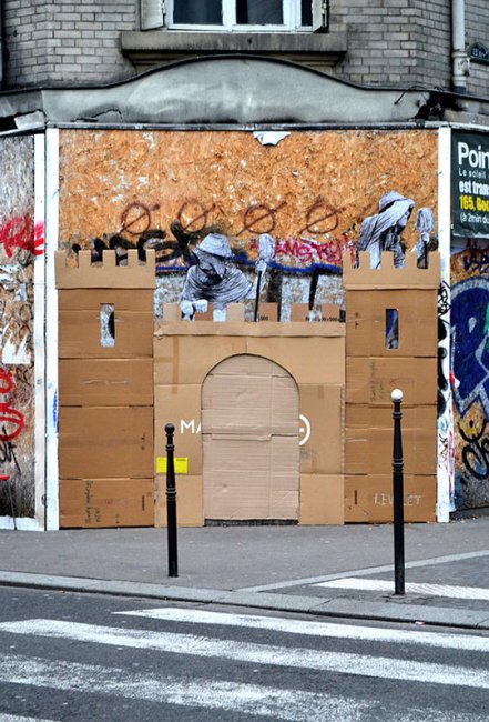 Уличный арт в Париже (27 фото)