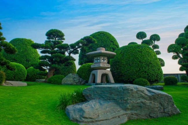 Японский сад во Вьетнаме (14 фото)