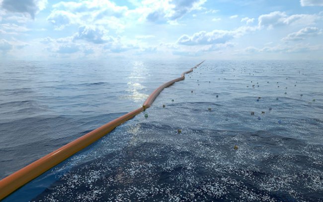 Система очистки мирового океана (9 фото)