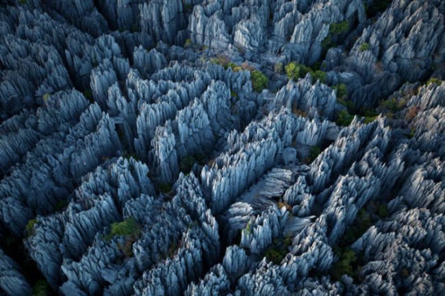 «Каменный лес» в национальном парке Цинги-де-Бемараха на Мадагаскаре (9 фото)