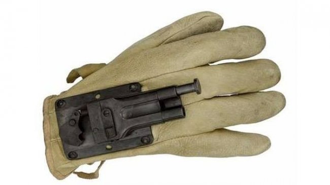 Пистолет-перчатка Sedgley OSS.38 (6 фото)