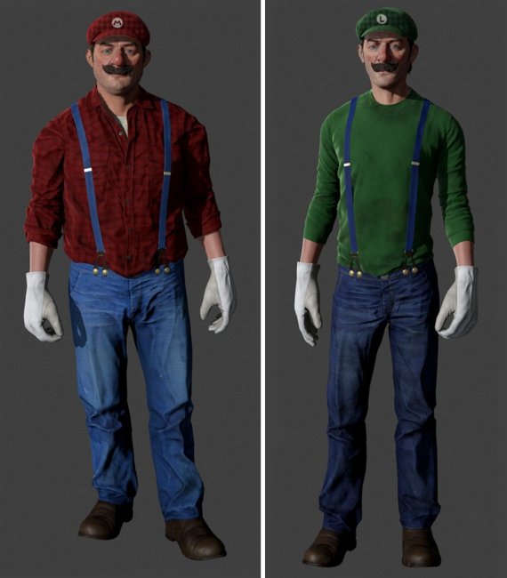 Мультипликационные персонажи в 3D (55 фото)