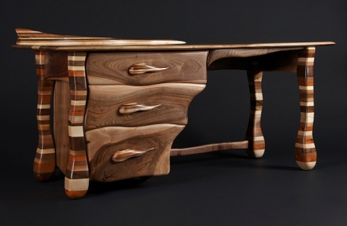 Гнутая мебель из дерева в интерьере (78 фото)
