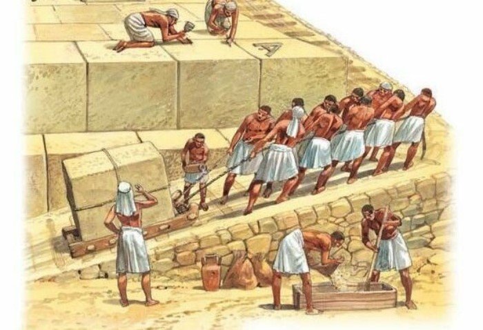 Как были построены египетские пирамиды