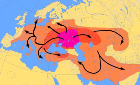 Кто жил на территории России до славян?