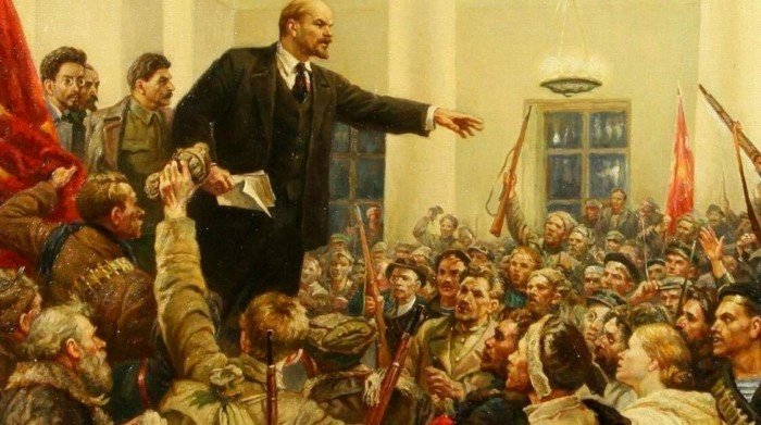 Что делали Ленин, Сталин, Хрущёв и Брежнев во время Октябрьской революции 1917 года?