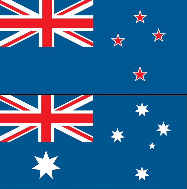 Флаги стран, которые очень похожи друг на друга