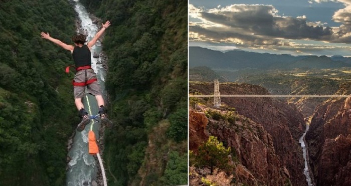 11 самых высоких и страшных в мире мест для экстремальных прыжков