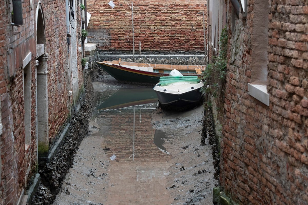 уровень воды в венеции