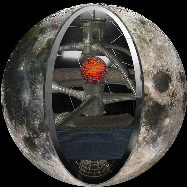 Луна - инопланетный космический корабль?