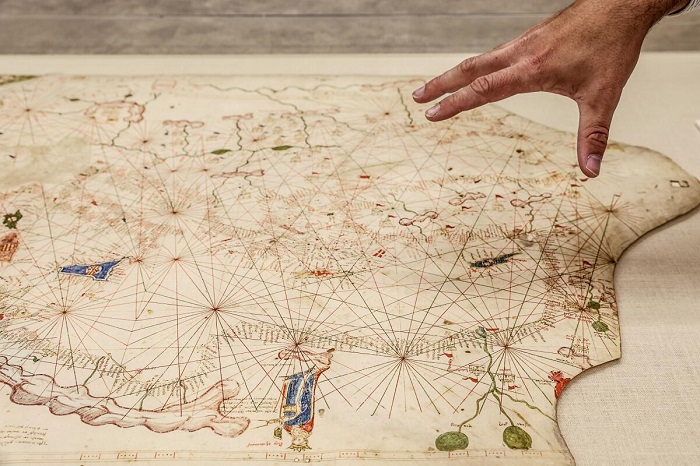 Что нарисовано на карте, которая стоит больше 7 млн дол: портулан, созданный до Колумба